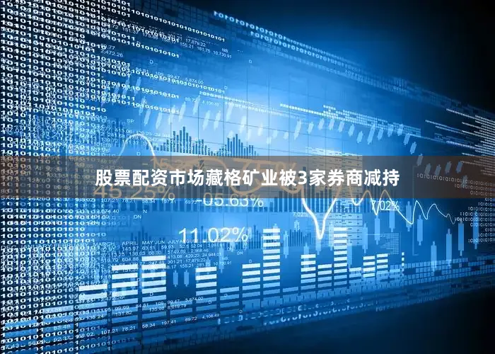 股票配资市场藏格矿业被3家券商减持